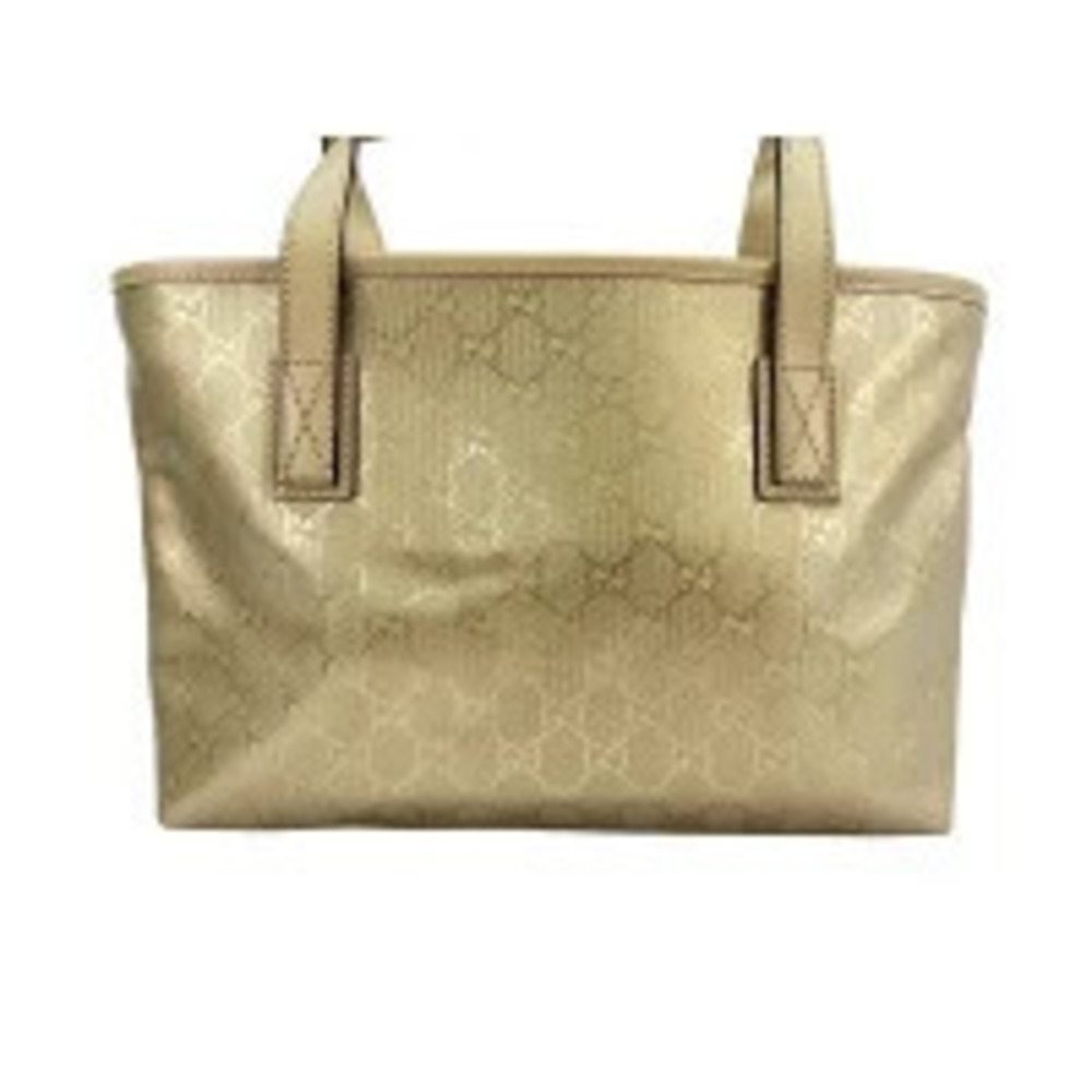 Gucci Imprime Handbag Gold
